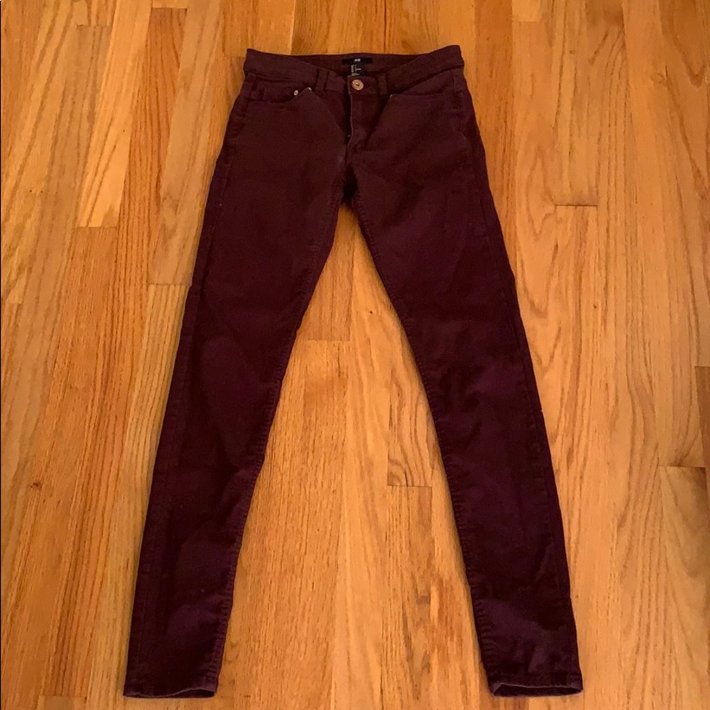 H&M Purple Jeans